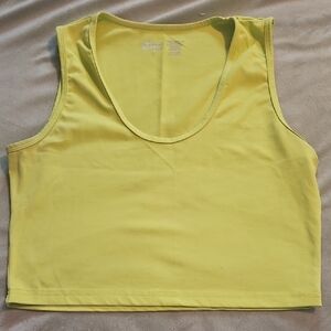 ZYIA Yellow Woman's Strong Top Tank - Size XL